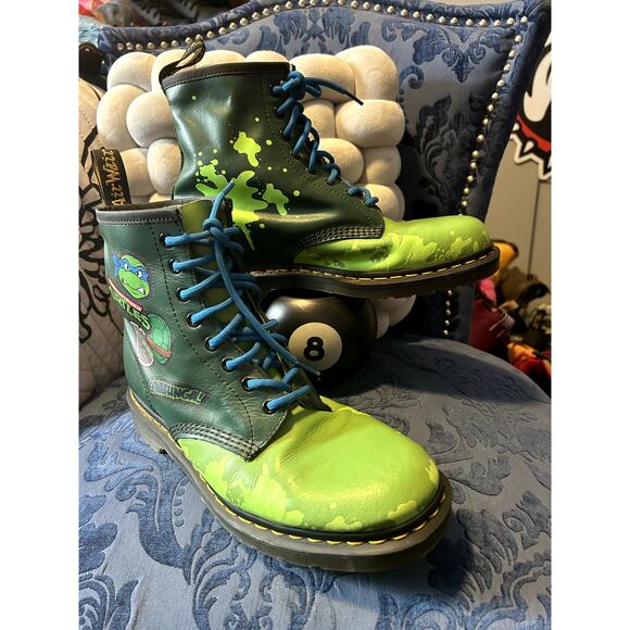 Dr. Martens Other - Dr Martens x TMNT Leonardo Boots Size 11/EU 45